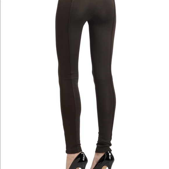 Bcbgmaxazria Macaulay Ribbed Leggings - Picture 2 of 3